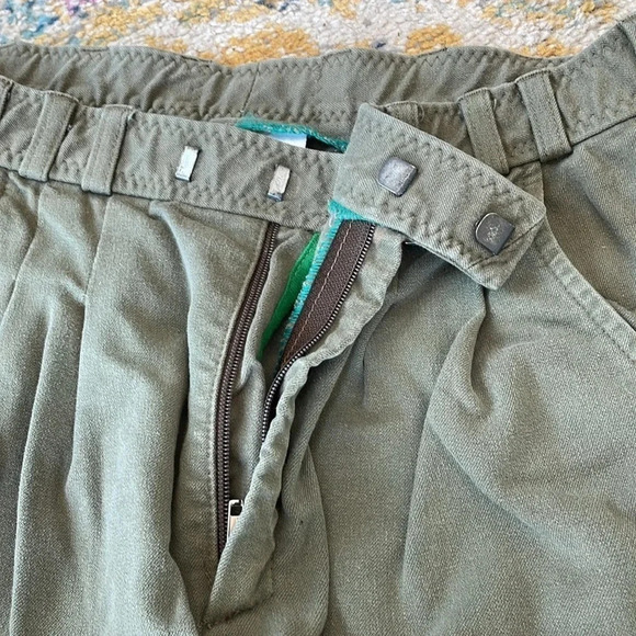 Cavallo Riding Breeches Women’s size 32 Army green & Brown Equestrian pants - Picture 6 of 16